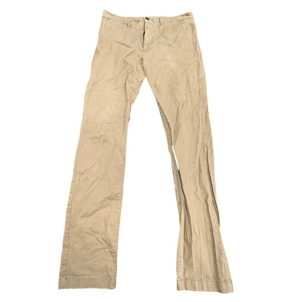 Goodfellow & Co Men's Every Wear Slim Fit Chino Pants Khaki Tan Size 32x34